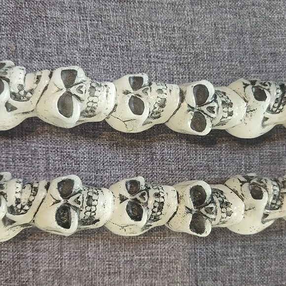 Halloween Skull Taper Candles - Picture 2 of 5